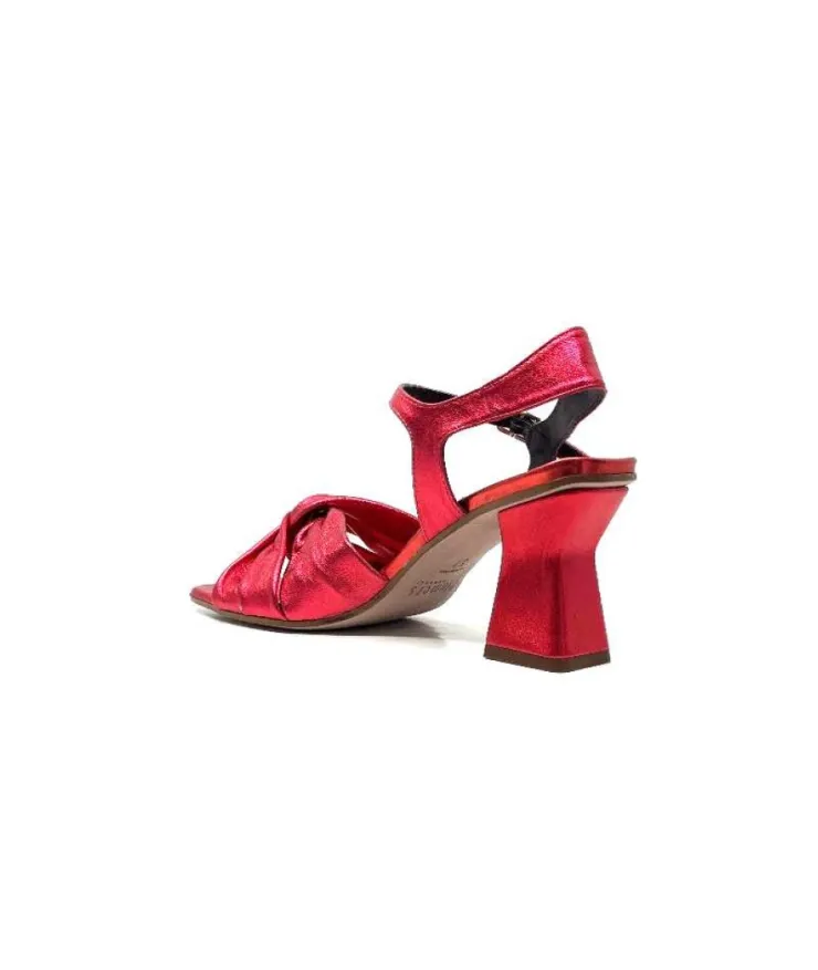 plumers Ivoire 3716 Cuir Metal Rouge*Femme Sandales