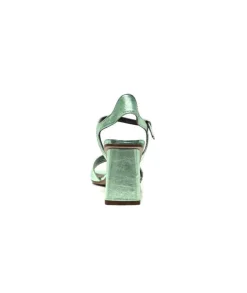 plumers Ivoire 3711 Cuir Metal Vert*Femme Sandales