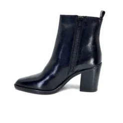 Ivoire0104a Ivoire 52145 Cuir Noir*Femme Santiags