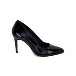 Ivoire0381b Ivoire 7420 Cuir Noir*Femme Escarpins