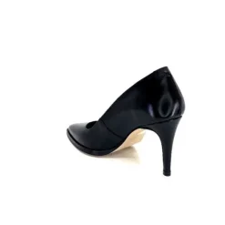 Ivoire0381b Ivoire 7420 Cuir Noir*Femme Escarpins
