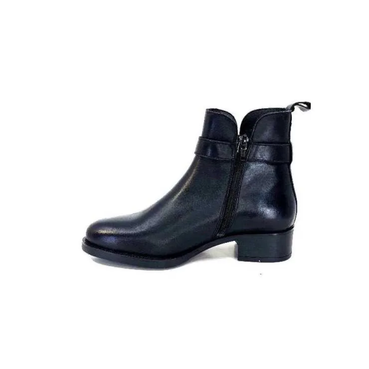 We Do Ivoire 99766 Cuir Noir*Femme Bottines