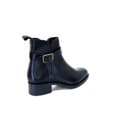We Do Ivoire 99766 Cuir Noir*Femme Bottines