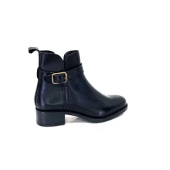 We Do Ivoire 99766 Cuir Noir*Femme Bottines