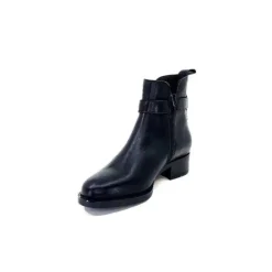 We Do Ivoire 99766 Cuir Noir*Femme Bottines