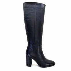 Ivoire0104a Ivoire 52108 Cuir Noir*Femme Bottes