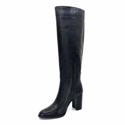 Ivoire0104a Ivoire 52108 Cuir Noir*Femme Bottes