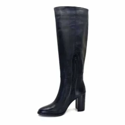 Ivoire0104a Ivoire 52108 Cuir Noir*Femme Bottes