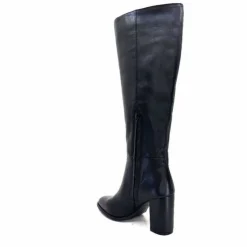 Ivoire0104a Ivoire 52108 Cuir Noir*Femme Bottes