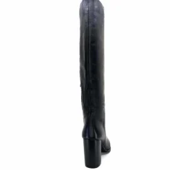 Ivoire0104a Ivoire 52108 Cuir Noir*Femme Bottes