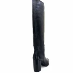 Ivoire0104a Ivoire 52108 Cuir Noir*Femme Bottes