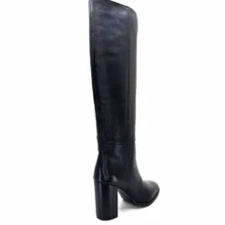 Ivoire0104a Ivoire 52108 Cuir Noir*Femme Bottes