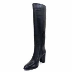 Ivoire0104a Ivoire 52108 Cuir Noir*Femme Bottes