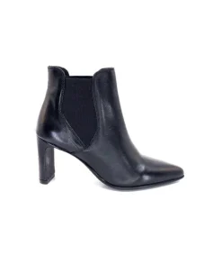 Ivoire0104a Ivoire 50090 Cuir Noir*Femme Bottines
