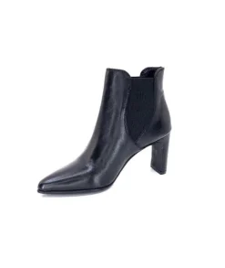 Ivoire0104a Ivoire 50090 Cuir Noir*Femme Bottines
