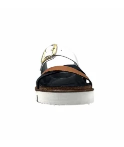 Ivoire0098a Ivoire 1844 Cuir Noir*Femme Plagettes