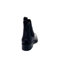We Do Ivoire 99763 Cuir Noir*Femme Bottines