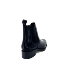 We Do Ivoire 99763 Cuir Noir*Femme Bottines