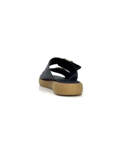 top tris srl Ivoire 8022-02 Cuir Noir*Femme Mules
