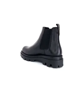 Ivoire0351a Ivoire 9615312 Cuir Noir*Femme Bottines