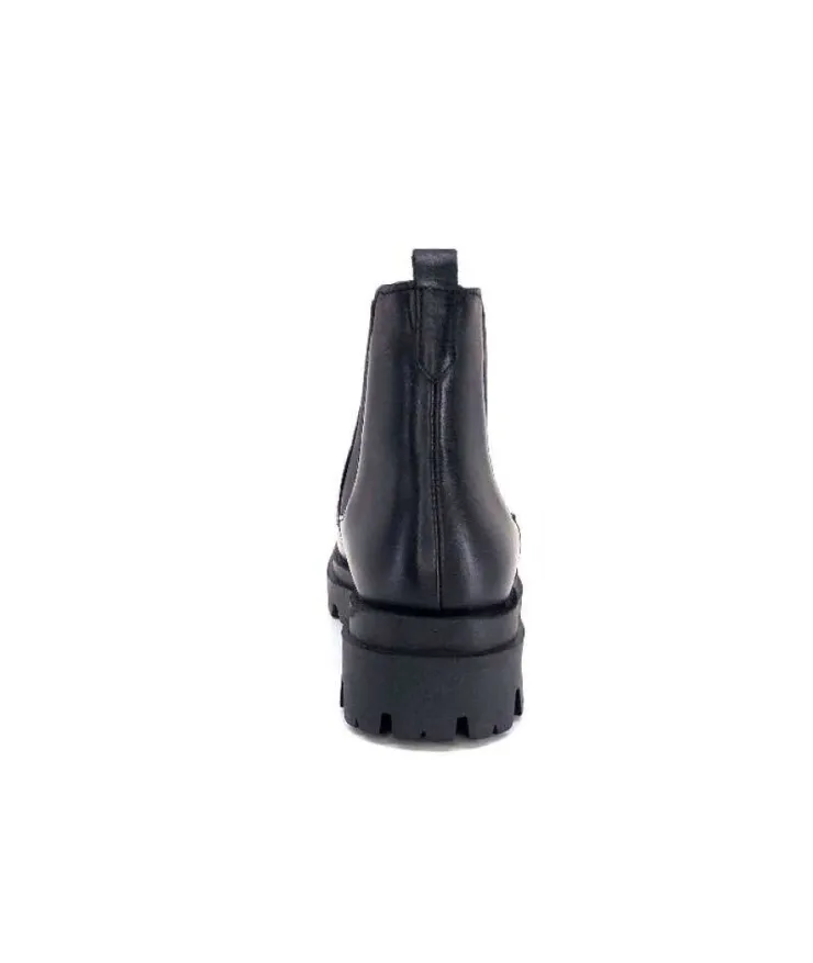 Ivoire0351a Ivoire 9615312 Cuir Noir*Femme Bottines