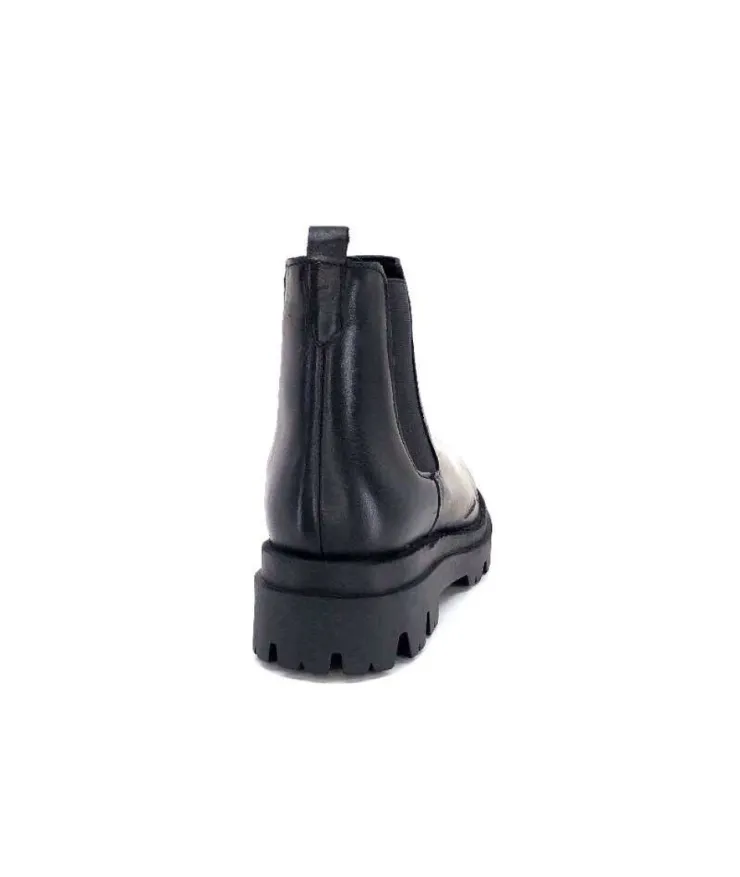 Ivoire0351a Ivoire 9615312 Cuir Noir*Femme Bottines