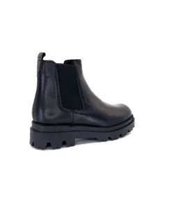 Ivoire0351a Ivoire 9615312 Cuir Noir*Femme Bottines