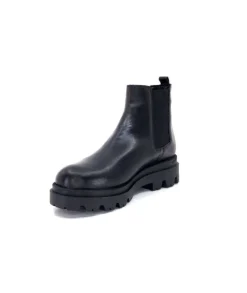 Ivoire0351a Ivoire 9615312 Cuir Noir*Femme Bottines