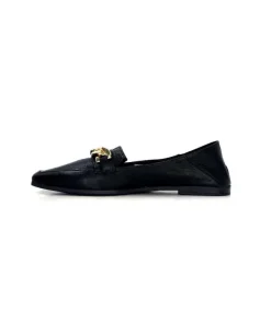 gloria Ivoire 97576 Cuir Noir*Femme Mocassins