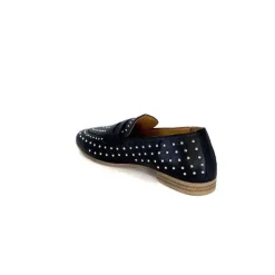 Ivoire0401a Ivoire 500.1000 Cuir Noir*Femme Mocassins