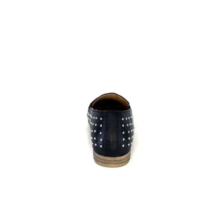 Ivoire0401a Ivoire 500.1000 Cuir Noir*Femme Mocassins