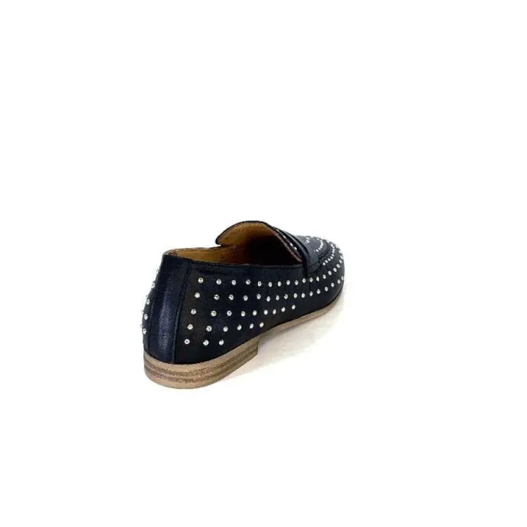 Ivoire0401a Ivoire 500.1000 Cuir Noir*Femme Mocassins