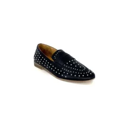Ivoire0401a Ivoire 500.1000 Cuir Noir*Femme Mocassins