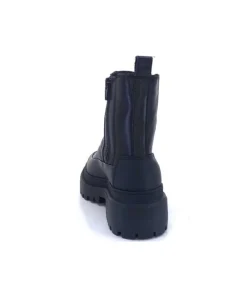 Ivoire0209b Ivoire 12284 Cuir Noir*Femme Bottines