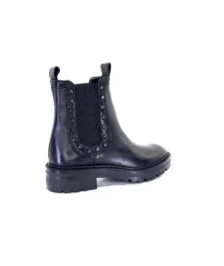 Ivoire0104a Ivoire 50055 Cuir Noir*Femme Bottines