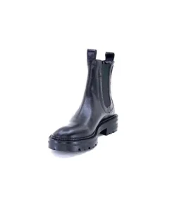 Ivoire0104a Ivoire 50055 Cuir Noir*Femme Bottines