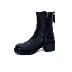 Ivoire-354 Ivoire 109332 Cuir Noir*Femme Fourrées