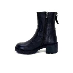 Ivoire-354 Ivoire 109332 Cuir Noir*Femme Fourrées