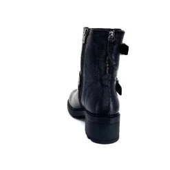 Ivoire-354 Ivoire 109332 Cuir Noir*Femme Fourrées