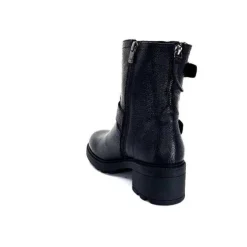 Ivoire-354 Ivoire 109332 Cuir Noir*Femme Fourrées