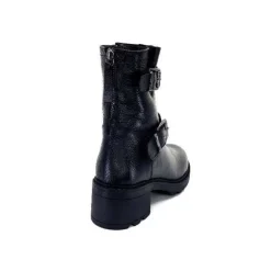 Ivoire-354 Ivoire 109332 Cuir Noir*Femme Fourrées