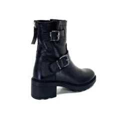 Ivoire-354 Ivoire 109332 Cuir Noir*Femme Fourrées