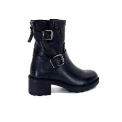 Ivoire-354 Ivoire 109332 Cuir Noir*Femme Fourrées