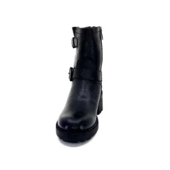 Ivoire-354 Ivoire 109332 Cuir Noir*Femme Fourrées