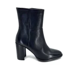 Ivoire0104a Ivoire 52324 Cuir Noir*Femme Bottines