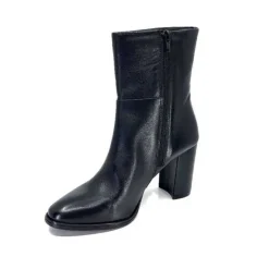 Ivoire0104a Ivoire 52324 Cuir Noir*Femme Bottines