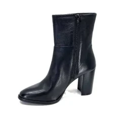 Ivoire0104a Ivoire 52324 Cuir Noir*Femme Bottines