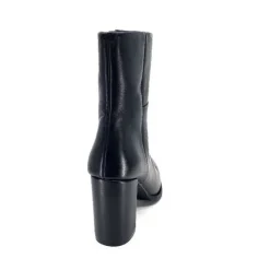 Ivoire0104a Ivoire 52324 Cuir Noir*Femme Bottines