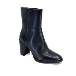 Ivoire0104a Ivoire 52324 Cuir Noir*Femme Bottines