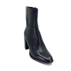 Ivoire0104a Ivoire 52324 Cuir Noir*Femme Bottines